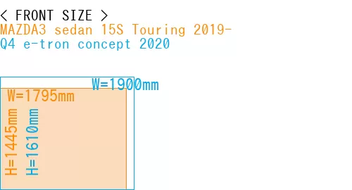 #MAZDA3 sedan 15S Touring 2019- + Q4 e-tron concept 2020